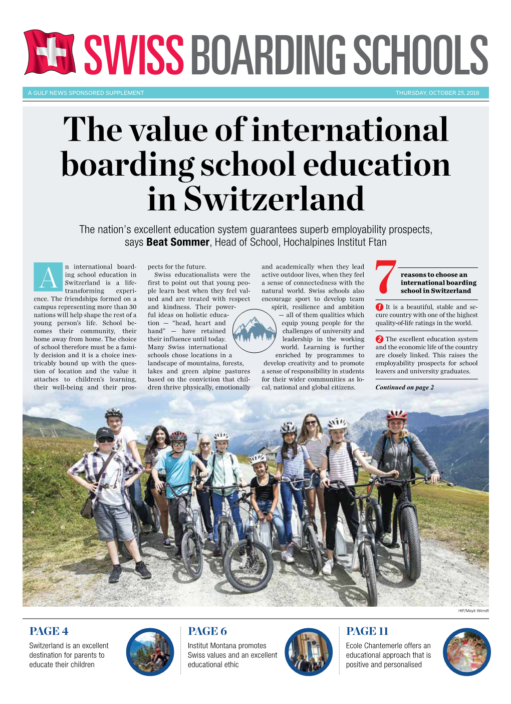 The Value of International Boarding School Education in Switzerland