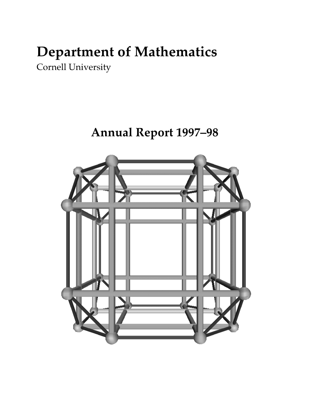 Annual Report 1997–1998