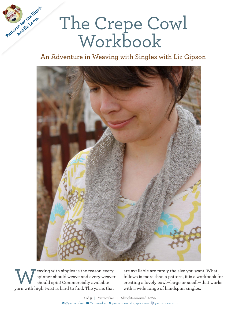 The Crepe Cowl Workbook