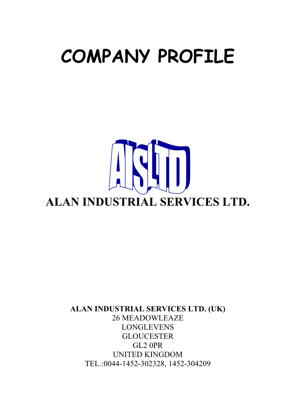 Alan Industrial Services Ltd. (Uk)