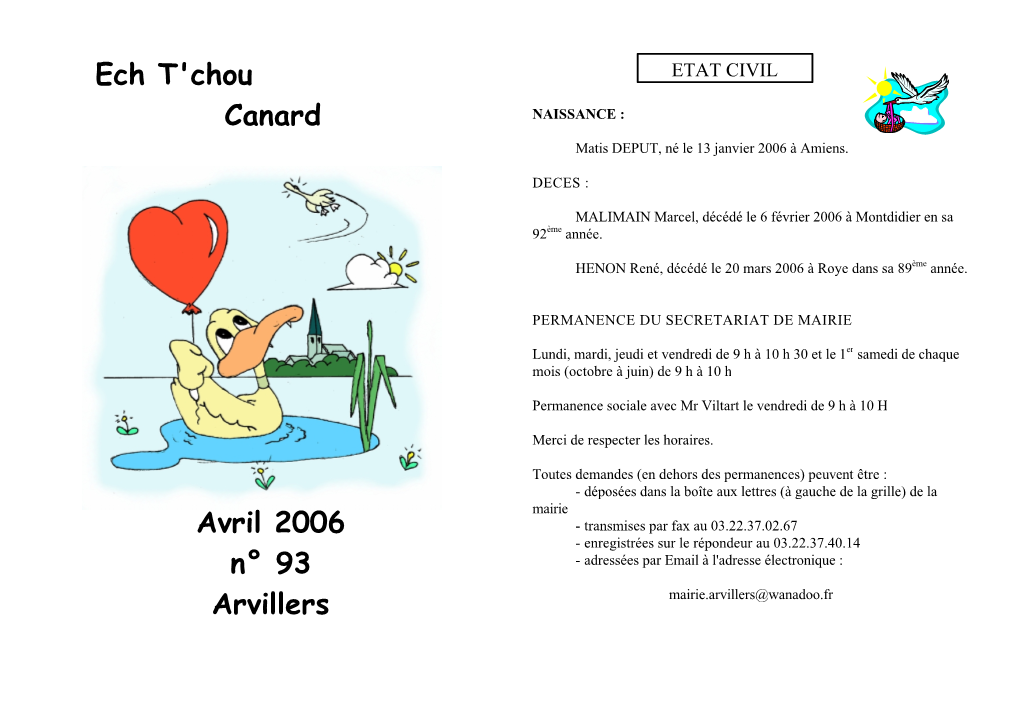 Tchou Canard N° 93