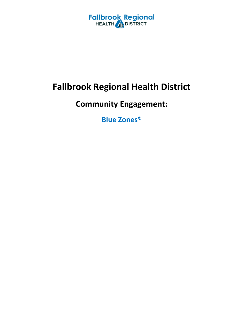 Community Engagement Blue Zones Packet.Pdf