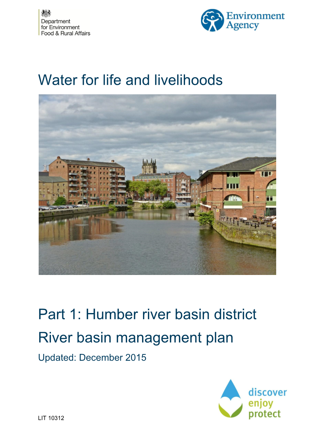 Humber River Basin Management Plan, 2015