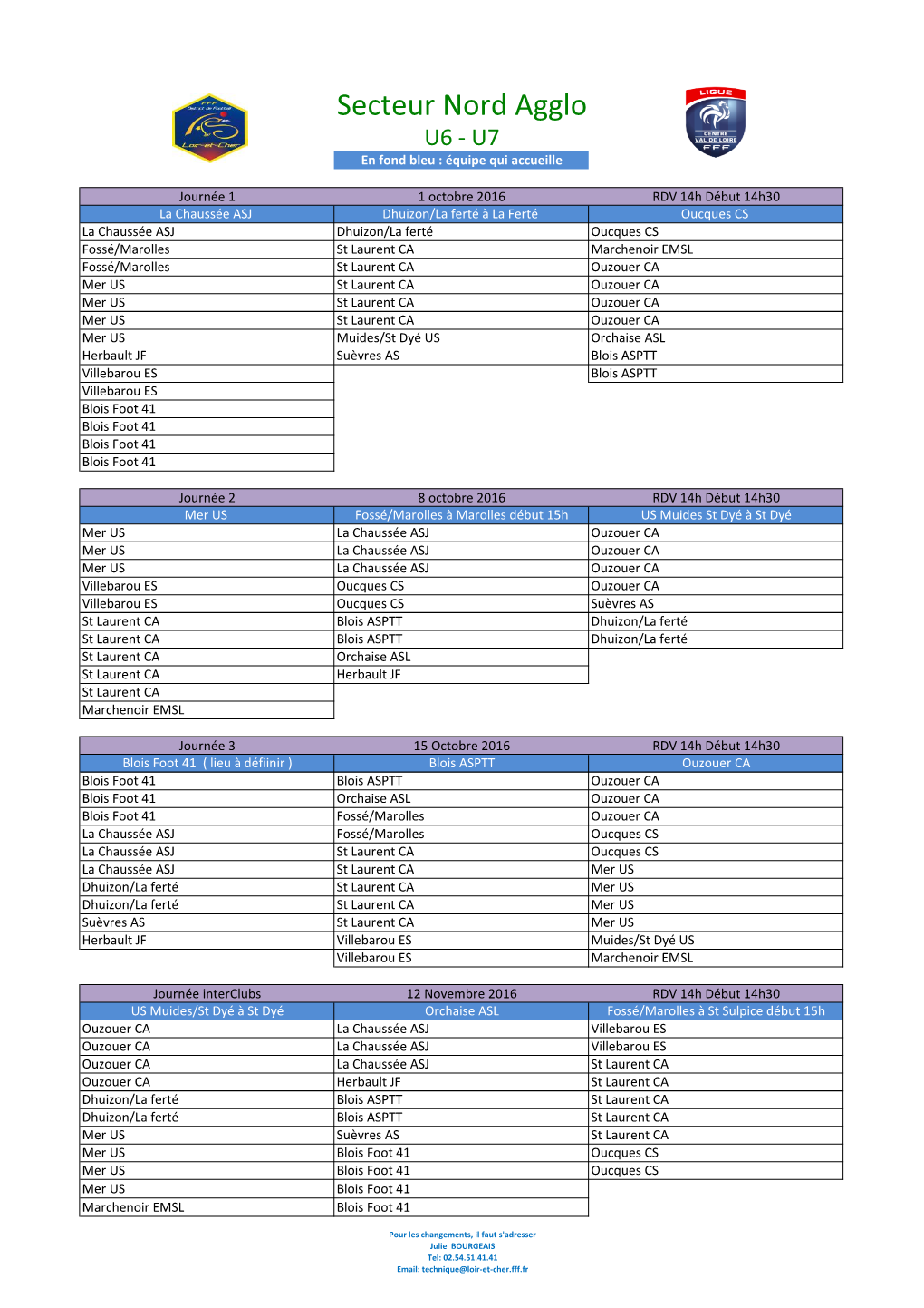 Planning Plateaux 1Ere Phase U7.Pdf