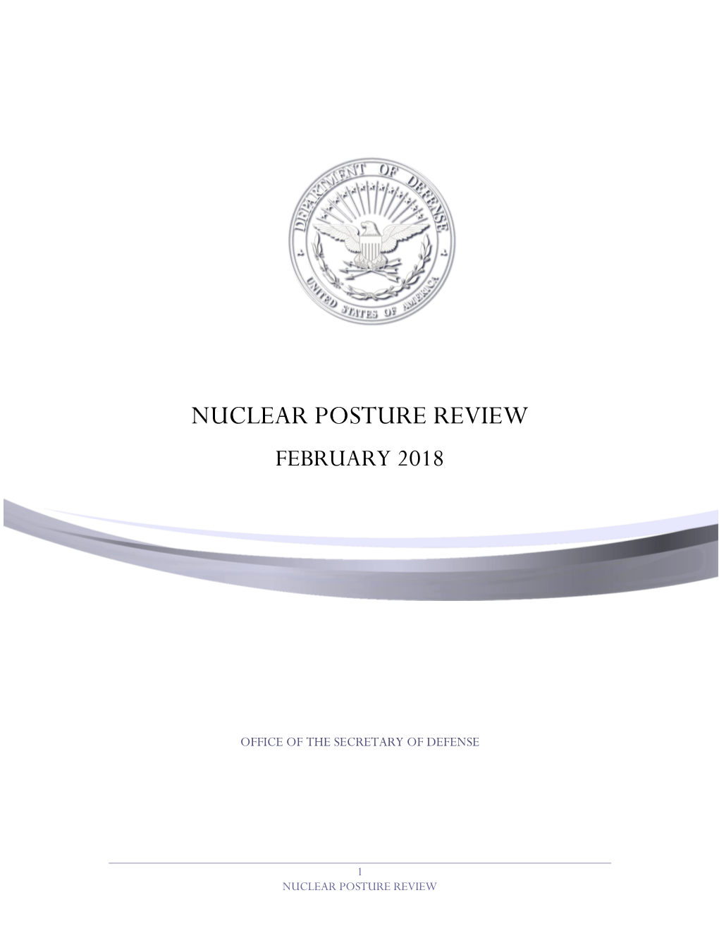 Nuclear Posture Review February 2018