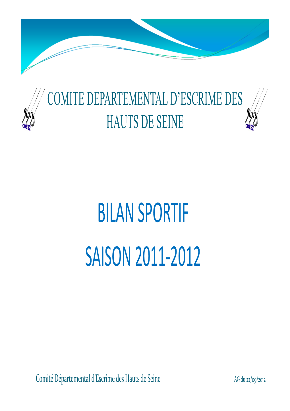 Bilan Sportif 2011-2012__AG
