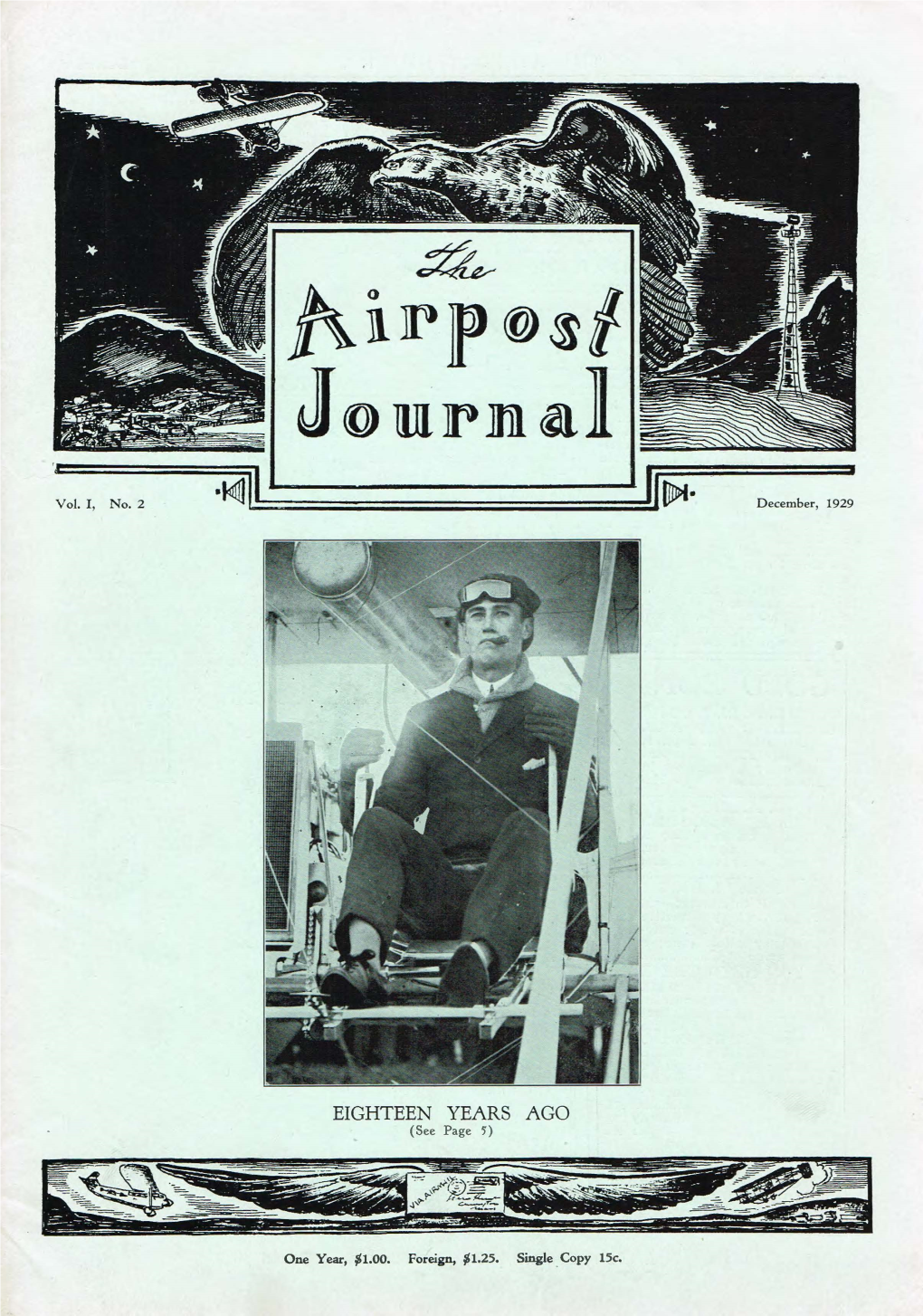 The Airpost Journal, Issue No. 1, Vol. I, No. 2