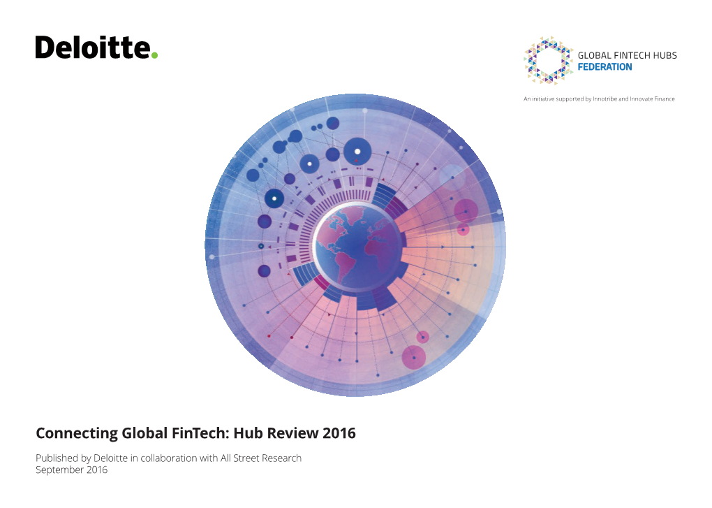 Connecting Global Fintech: Hub Review 2016