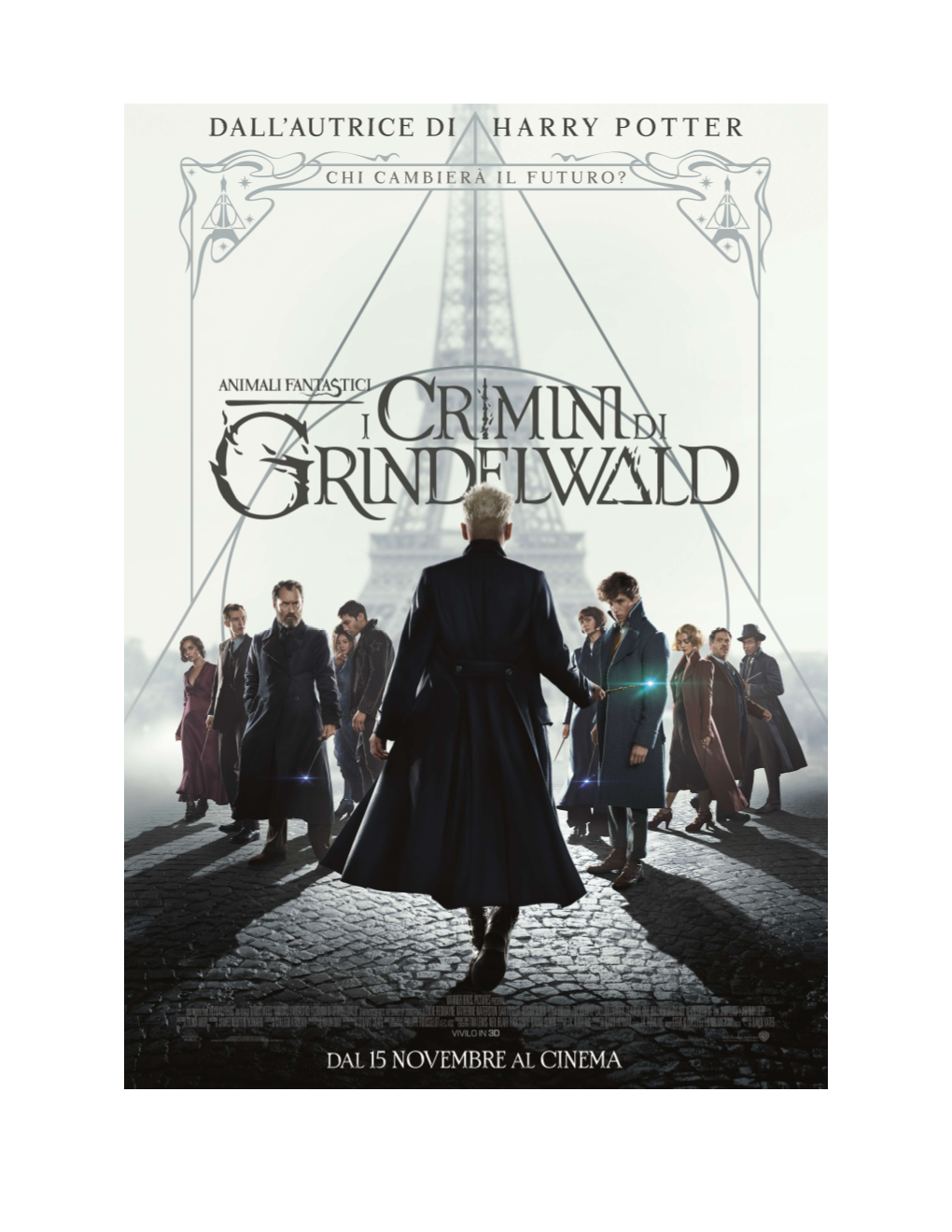 I Crimini Di Grindelwald" Della Warner Bros