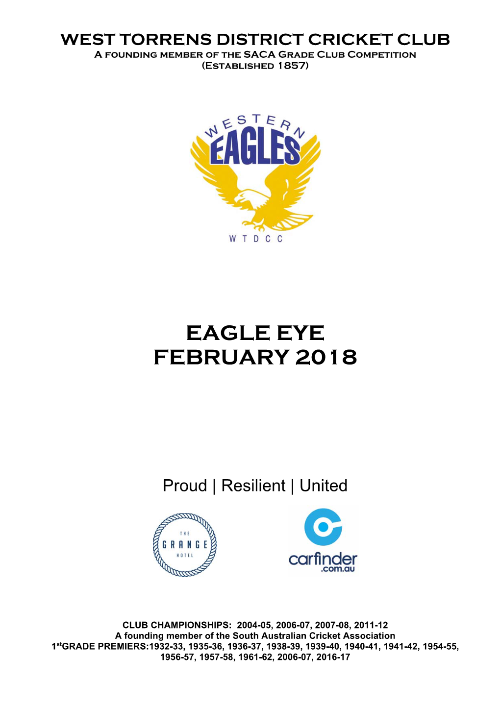 Eagle Eye February 2018