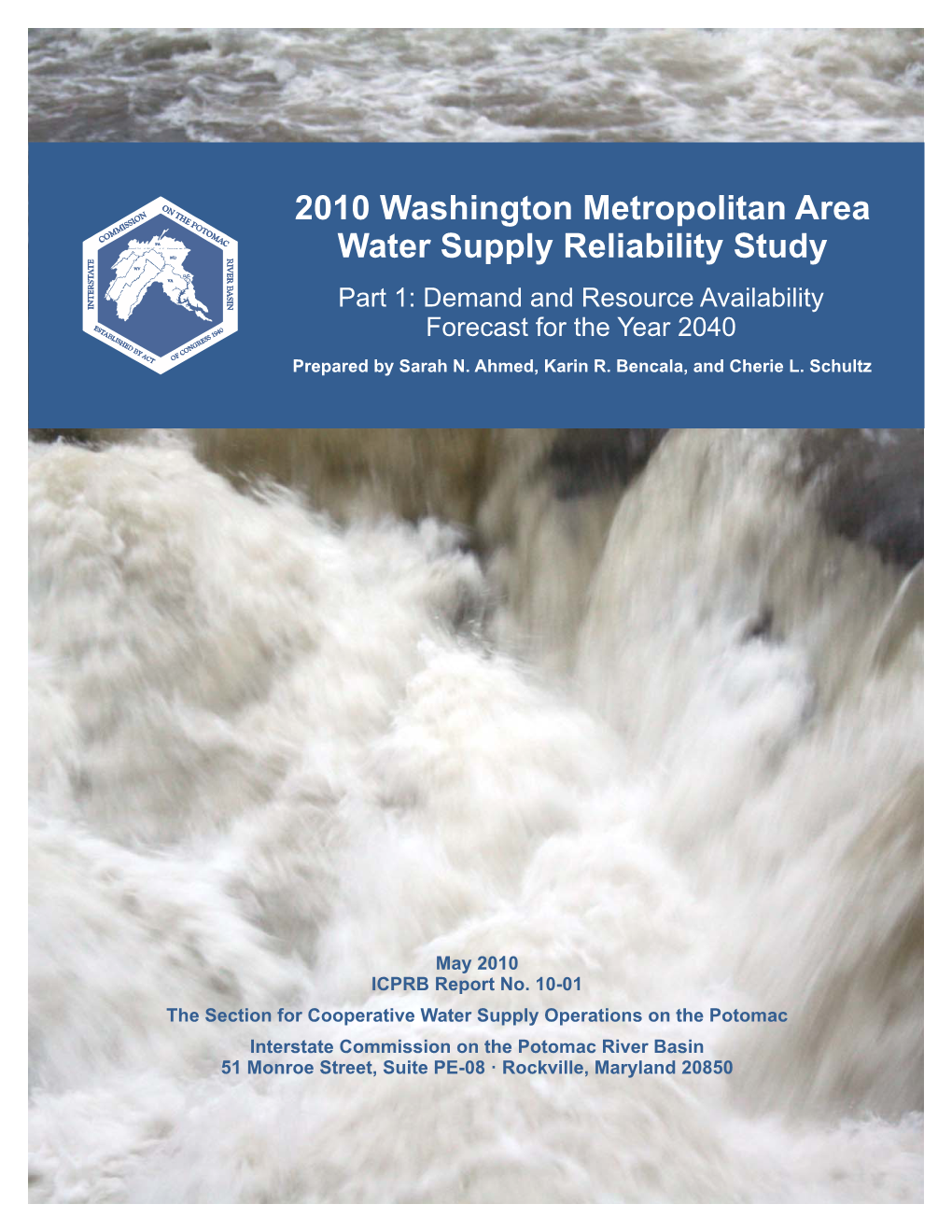 2010 Washington Metropolitan Area Water Supply Reliability Study
