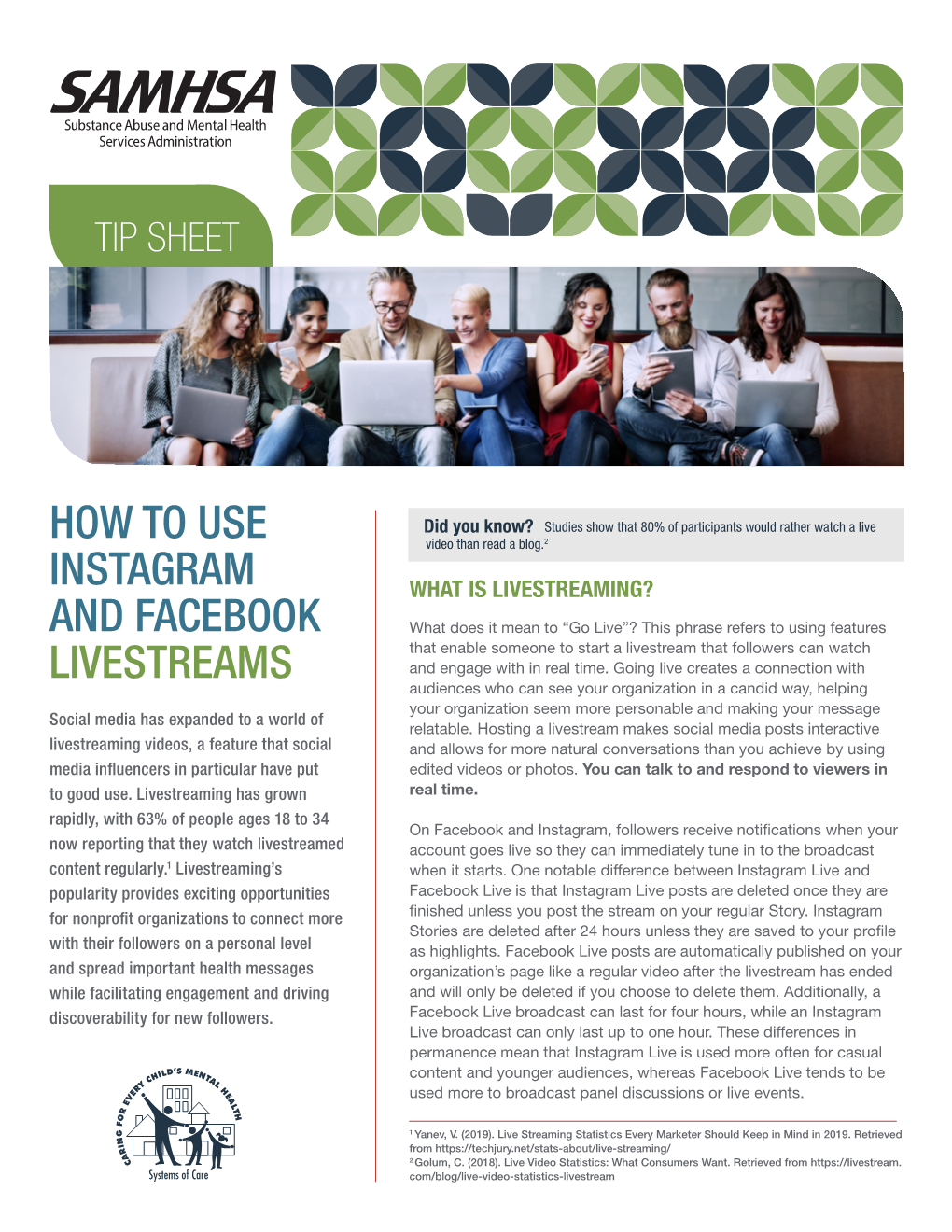 Tip Sheet: How to Use Instagram and Facebook Livestreams