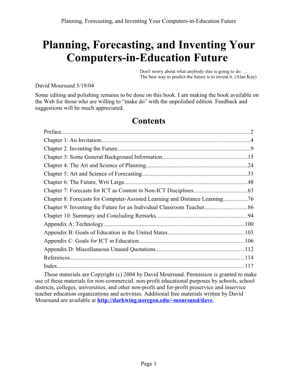 Educators’ Introduction To Machine Intelligence