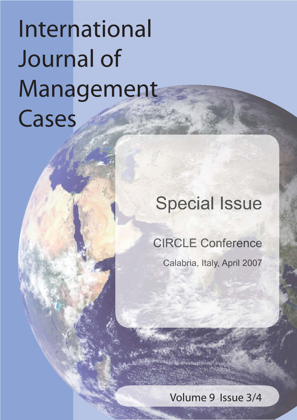 International Journal of Management Cases