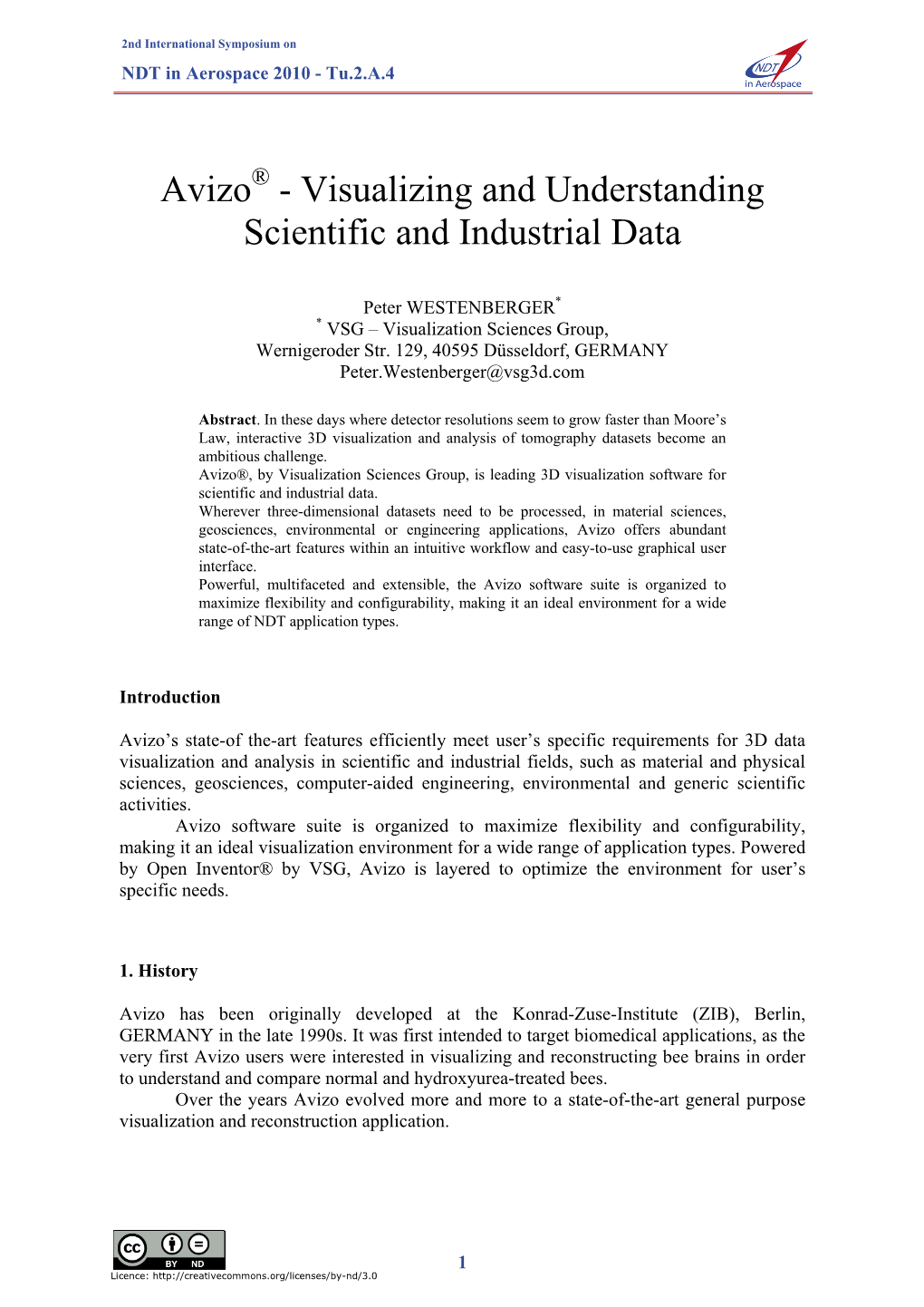 Avizo® - Visualizing and Understanding Scientific and Industrial Data