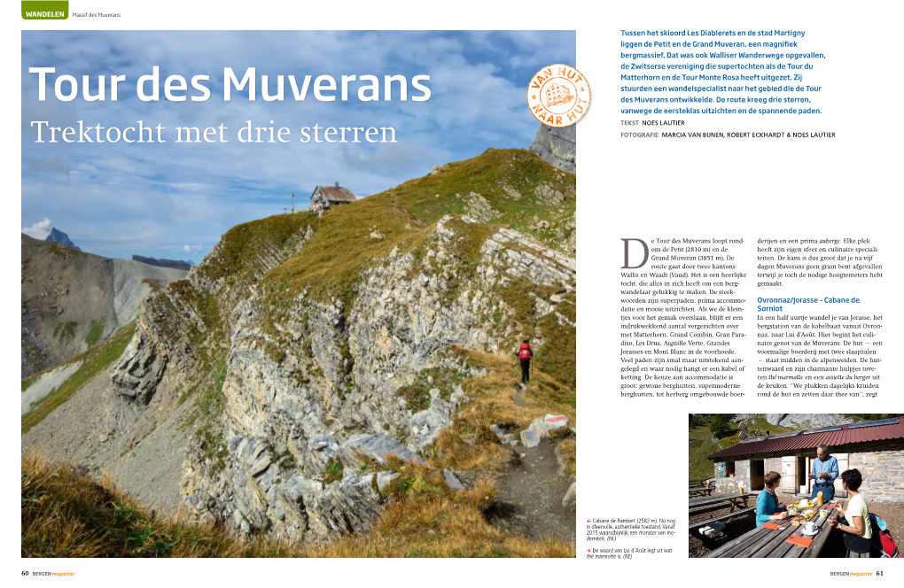 Tour Des Muverans Des Muverans Ontwikkelde