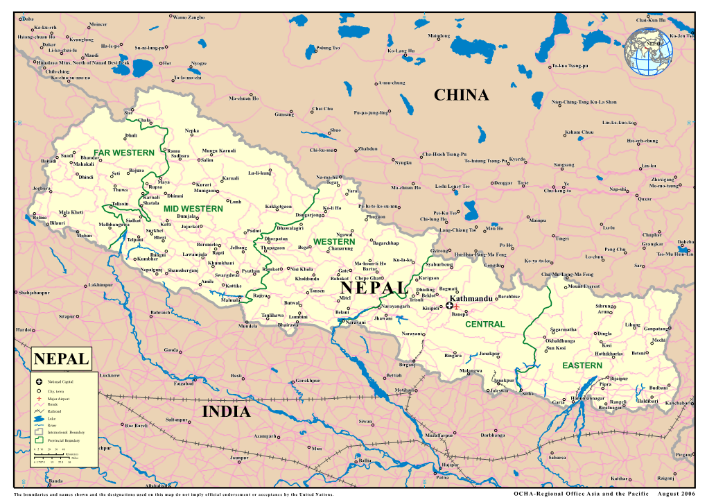 Nepal China India