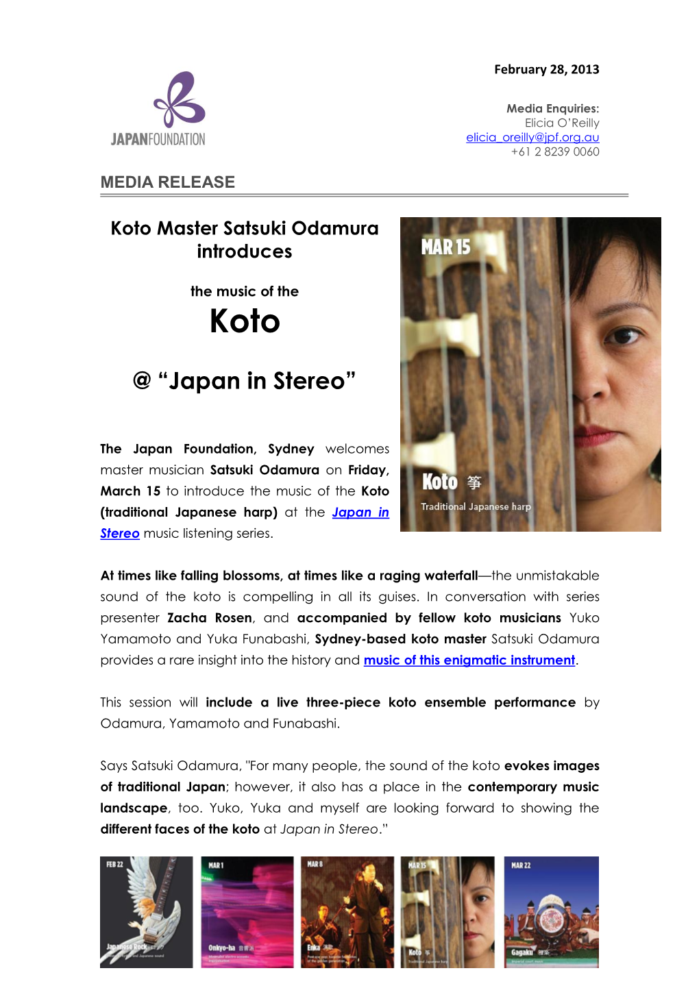 Japan in Stereo: Koto