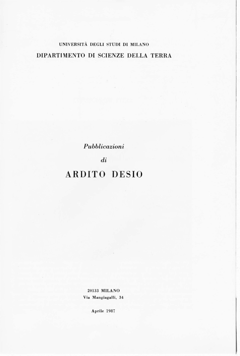 Ardito Desio