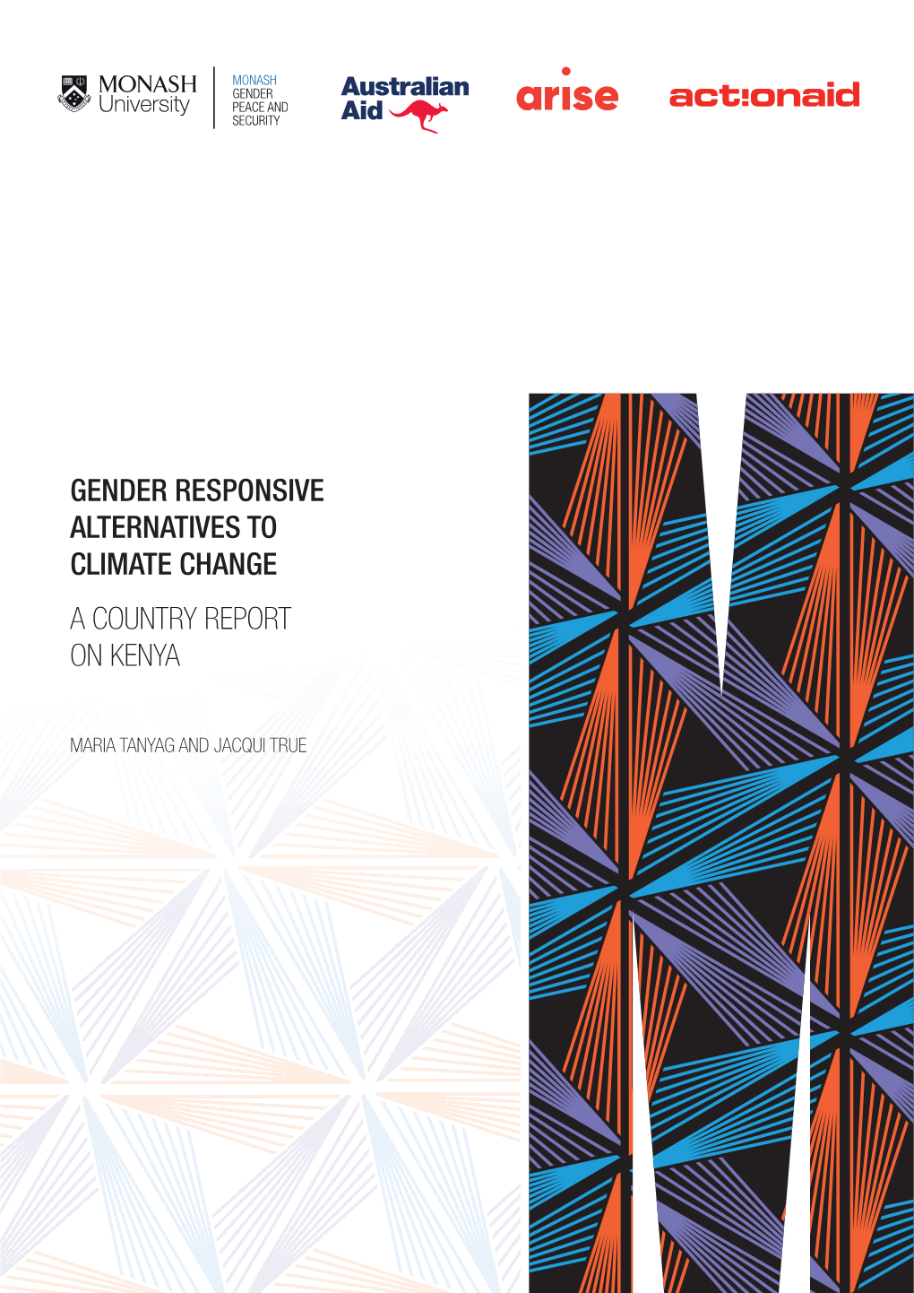 Gender Responsive Alternatives to Climate Change a Country Report on Kenya
