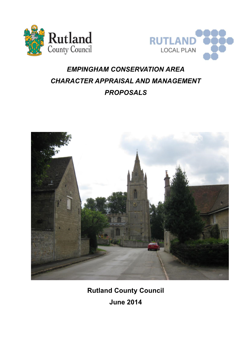 Empingham Conservation Area Character Appraisal and Management Proposals