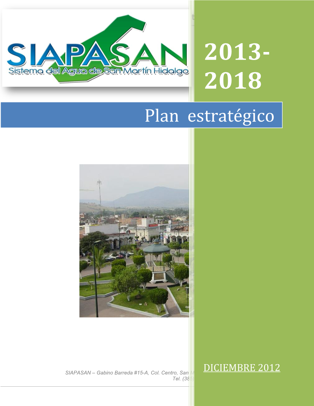 Plan Estratégico 2013-2018