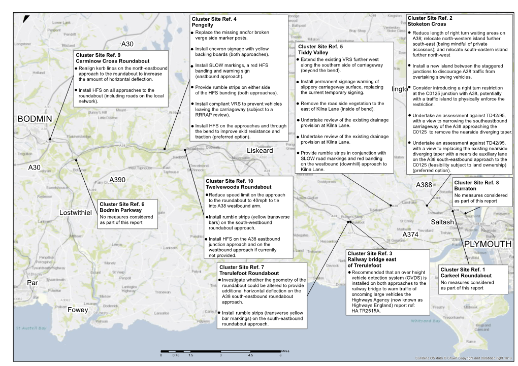 Appendix E Cluster Site Plan