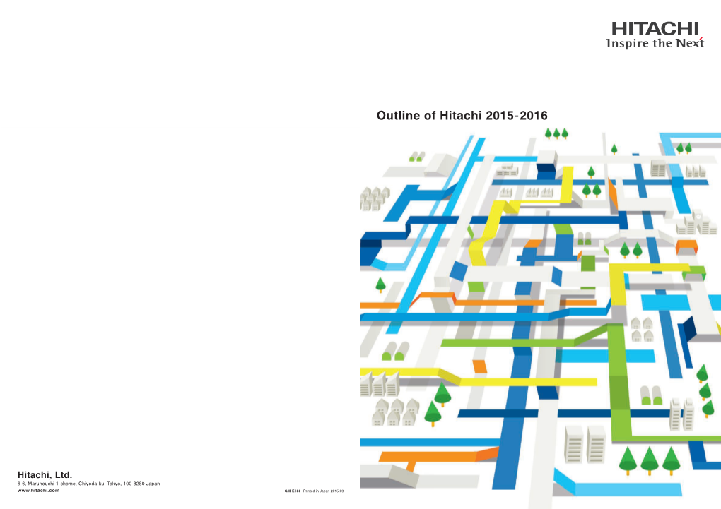 Outline of Hitachi 2015-2016