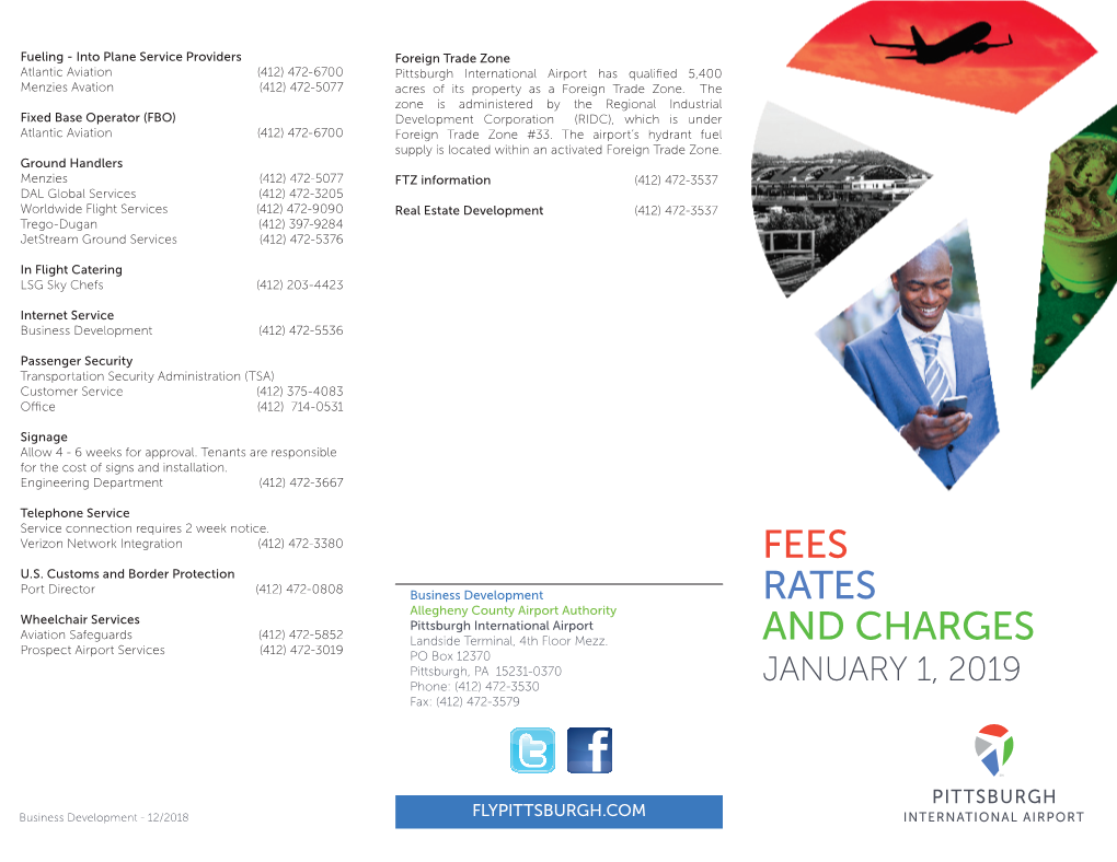 Fees Rates and Charges