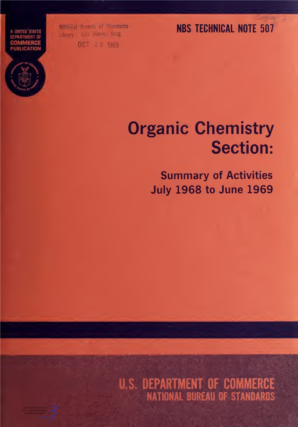 Organic Chemistry Section