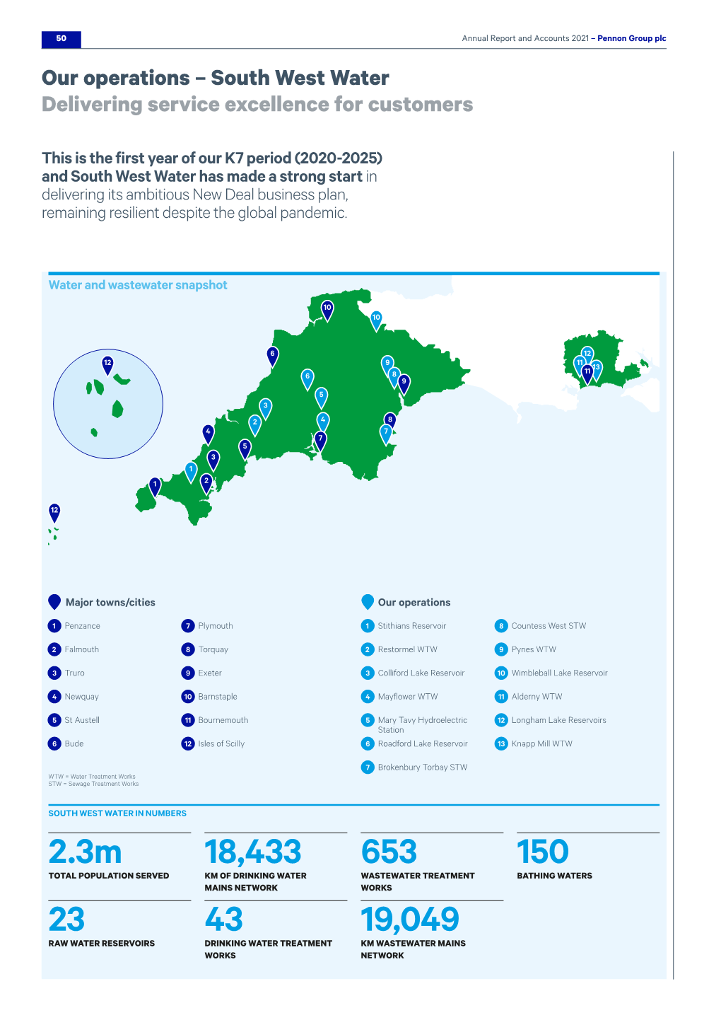 South West Water Delivering Service Excellence for Customers