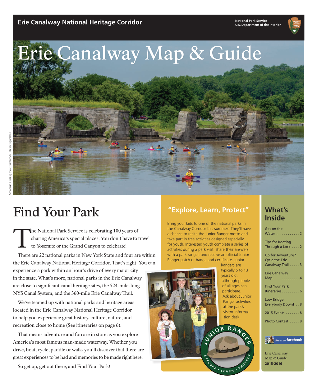 Erie Canalway Map & Guide