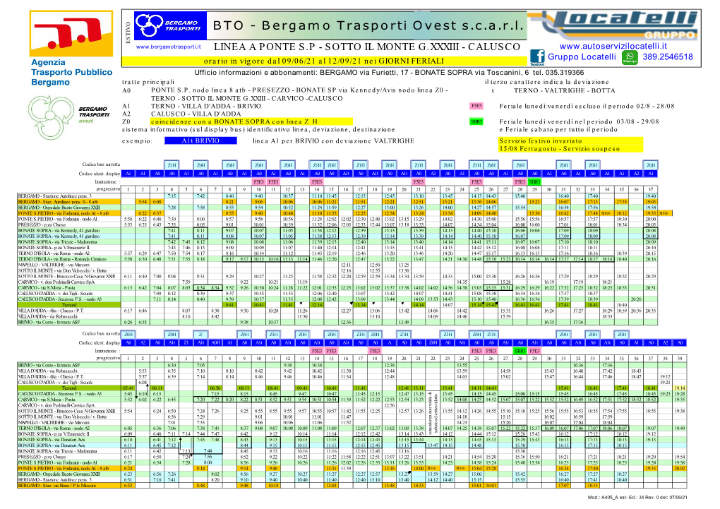 BTO - Bergamo Trasporti Ovest S.C.A.R.L