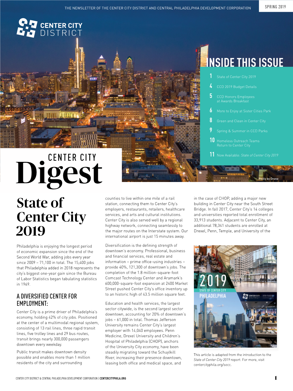 State of Center City 2019