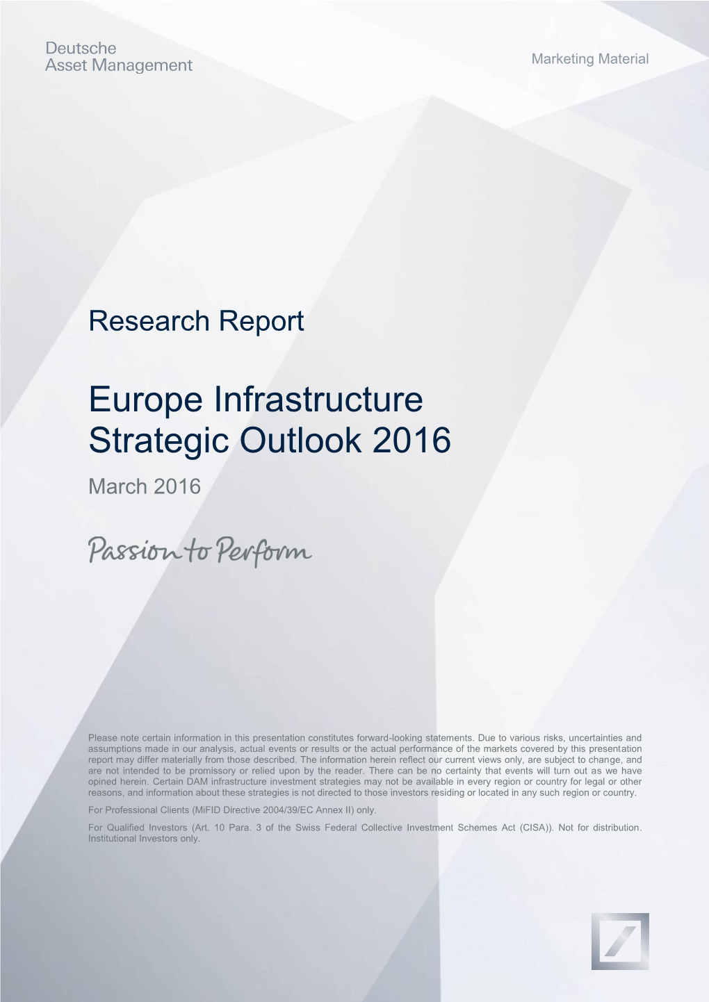 Europe Infrastructure Strategic Outlook 2016