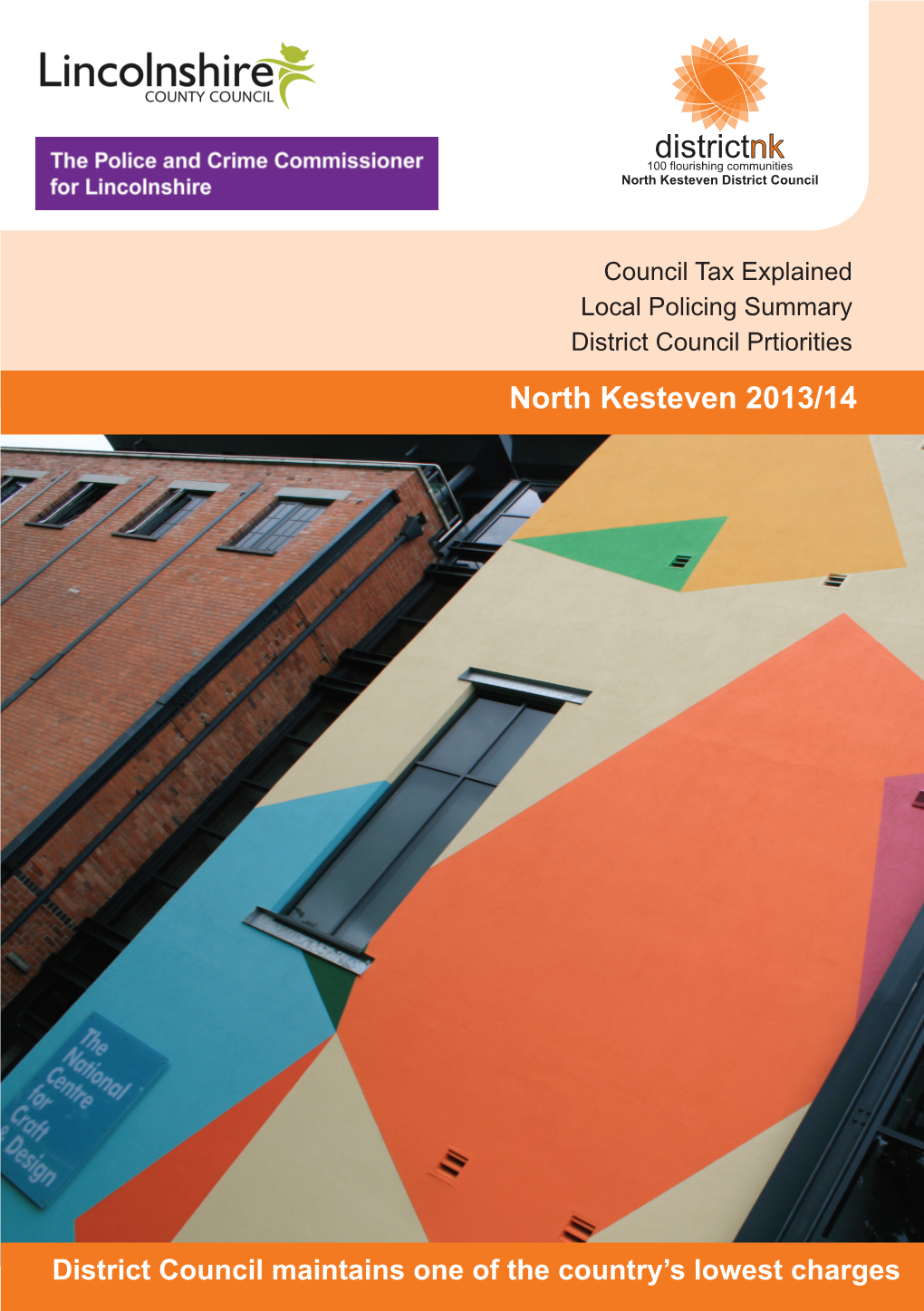 NKDC Council Tax Guide 2013/14