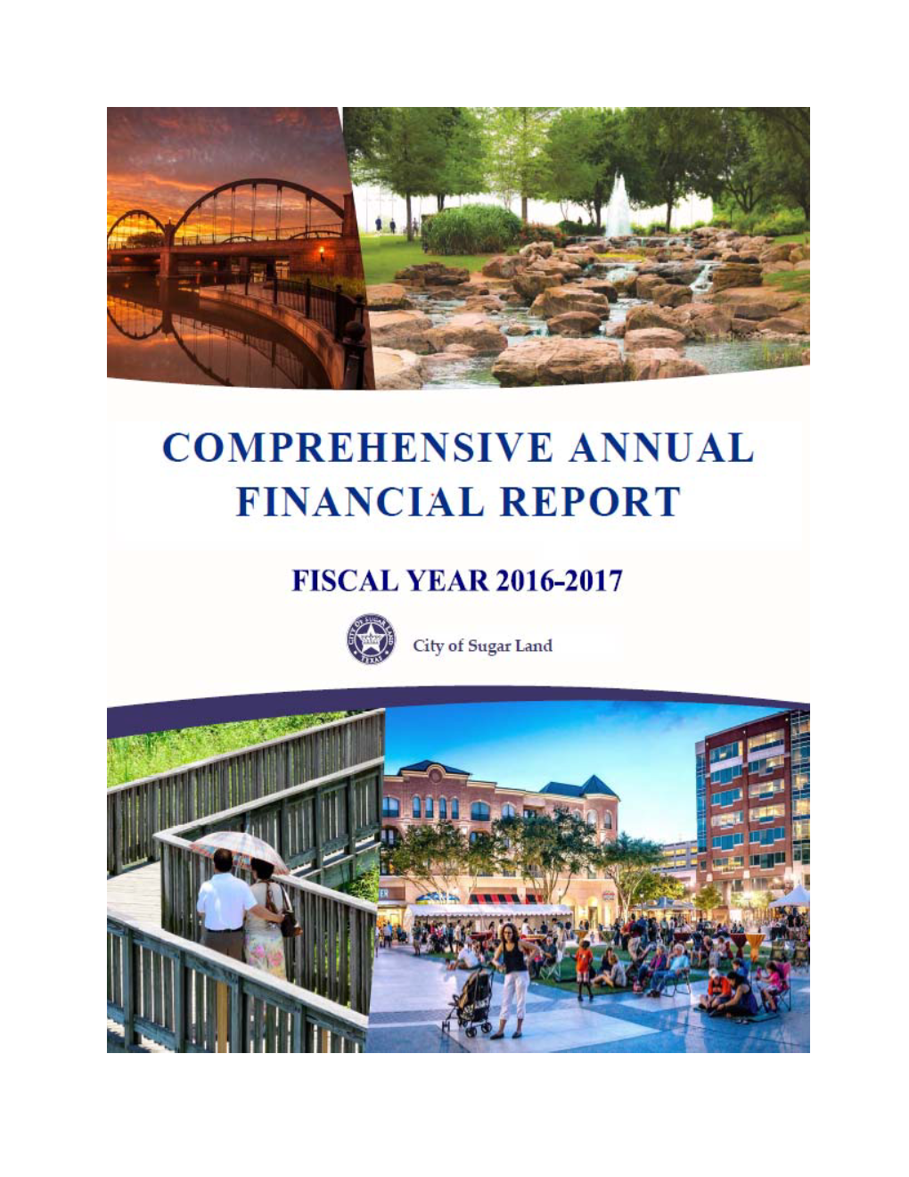 City of Sugar Land, Texas Comprehensive Annual Financial