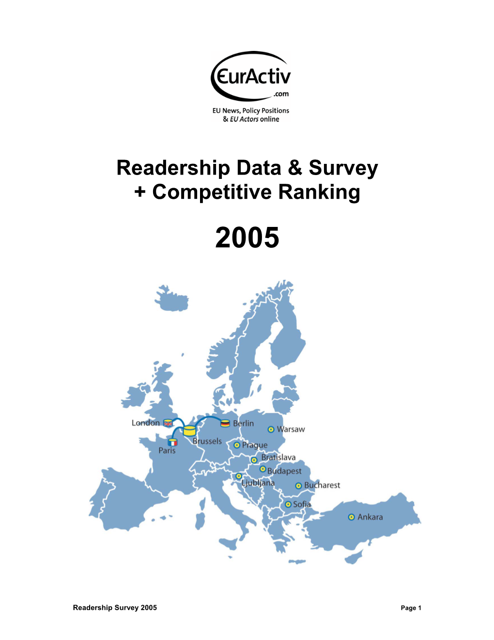 Readership Data & Survey + Competitive Ranking