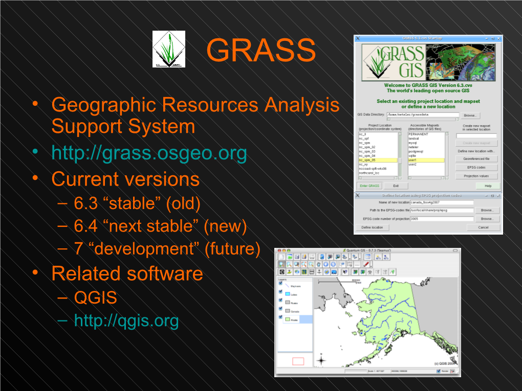 03-GRASS GIS Basics