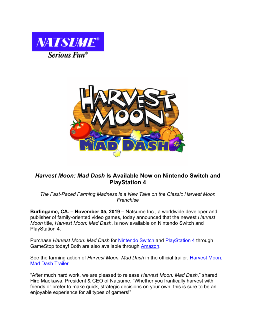 HMMD Launch Announcement FF
