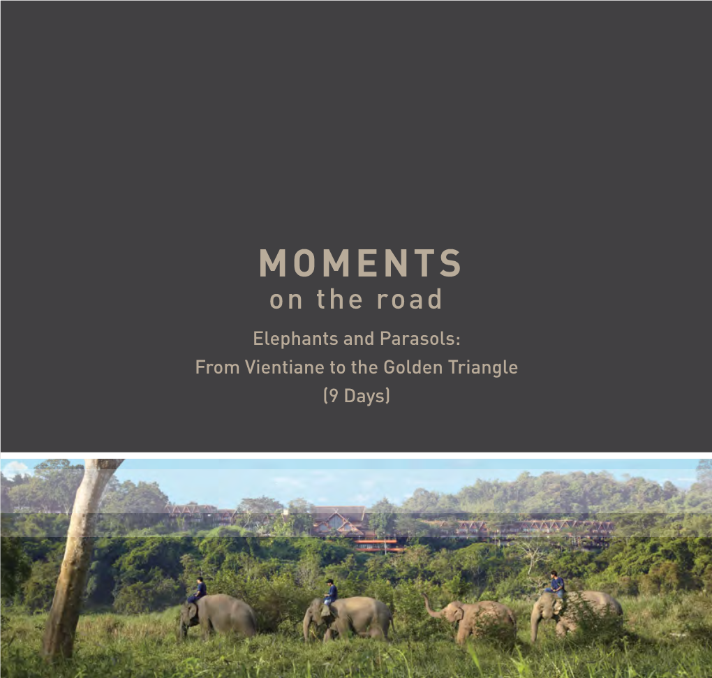 Elephants and Parasols: from Vientiane to the Golden Triangle (9 Days) We Love Road Journeys