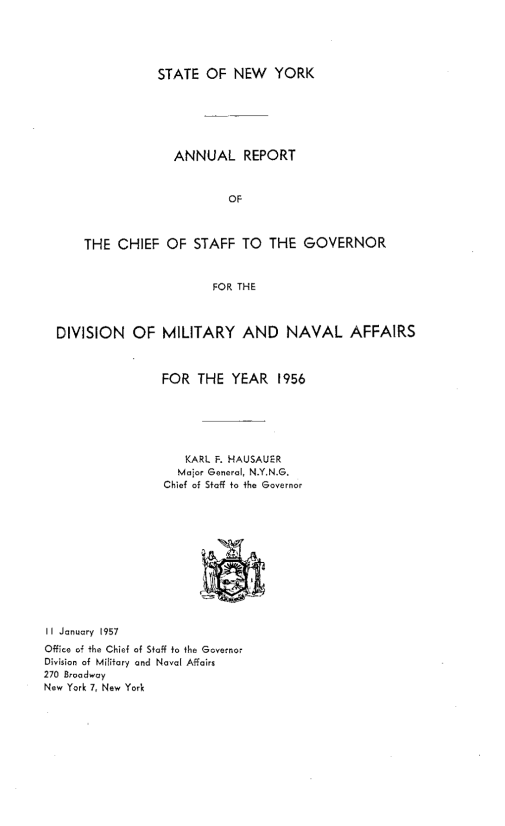 Division of Military and Naval Affairs
