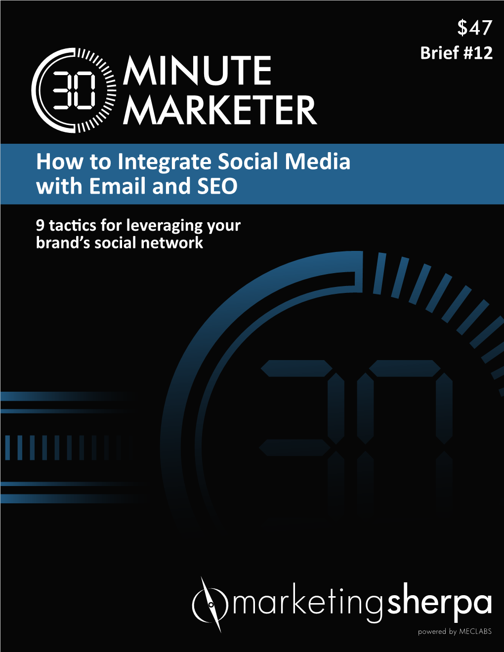 Minute Marketer - How to Integrate Social Media with Email and SEO