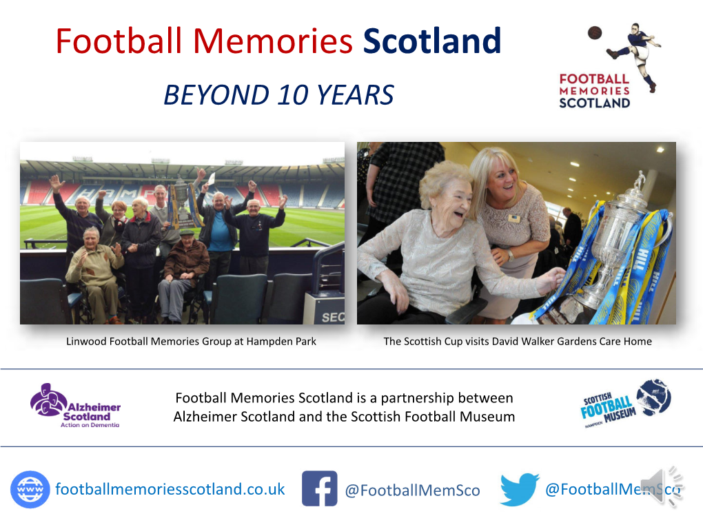 Football Memories Scotland 10 Years On