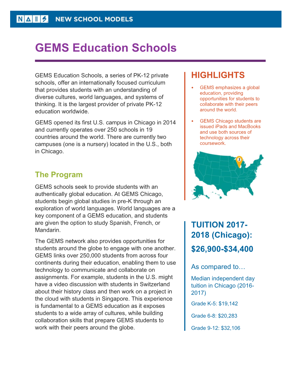 GEMS Education Schools