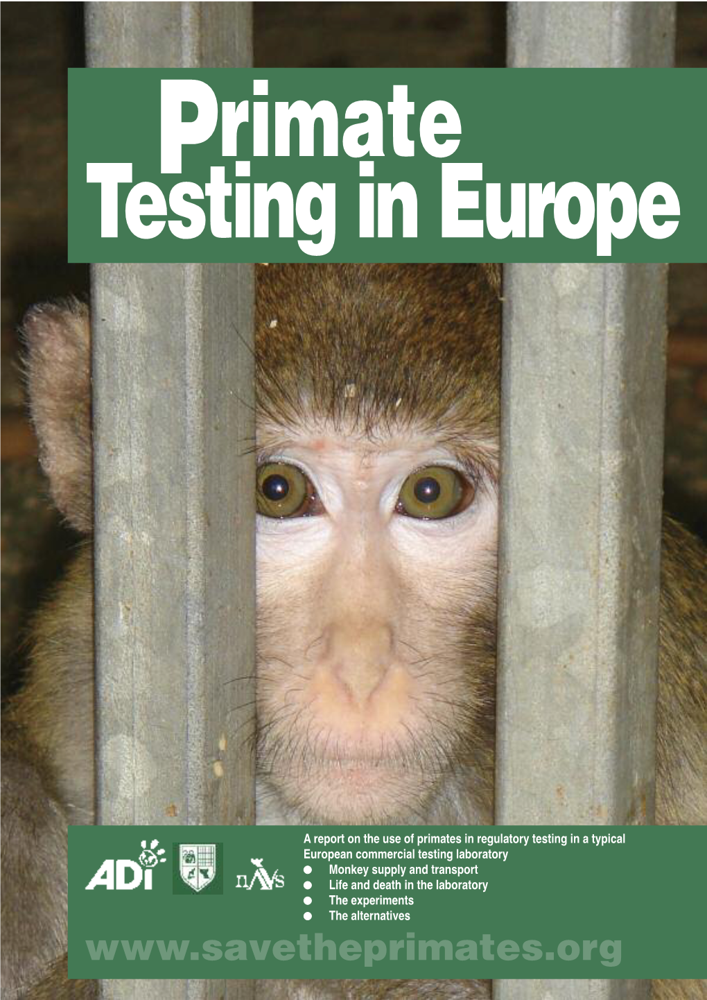 Save the Primates Report.Pdf