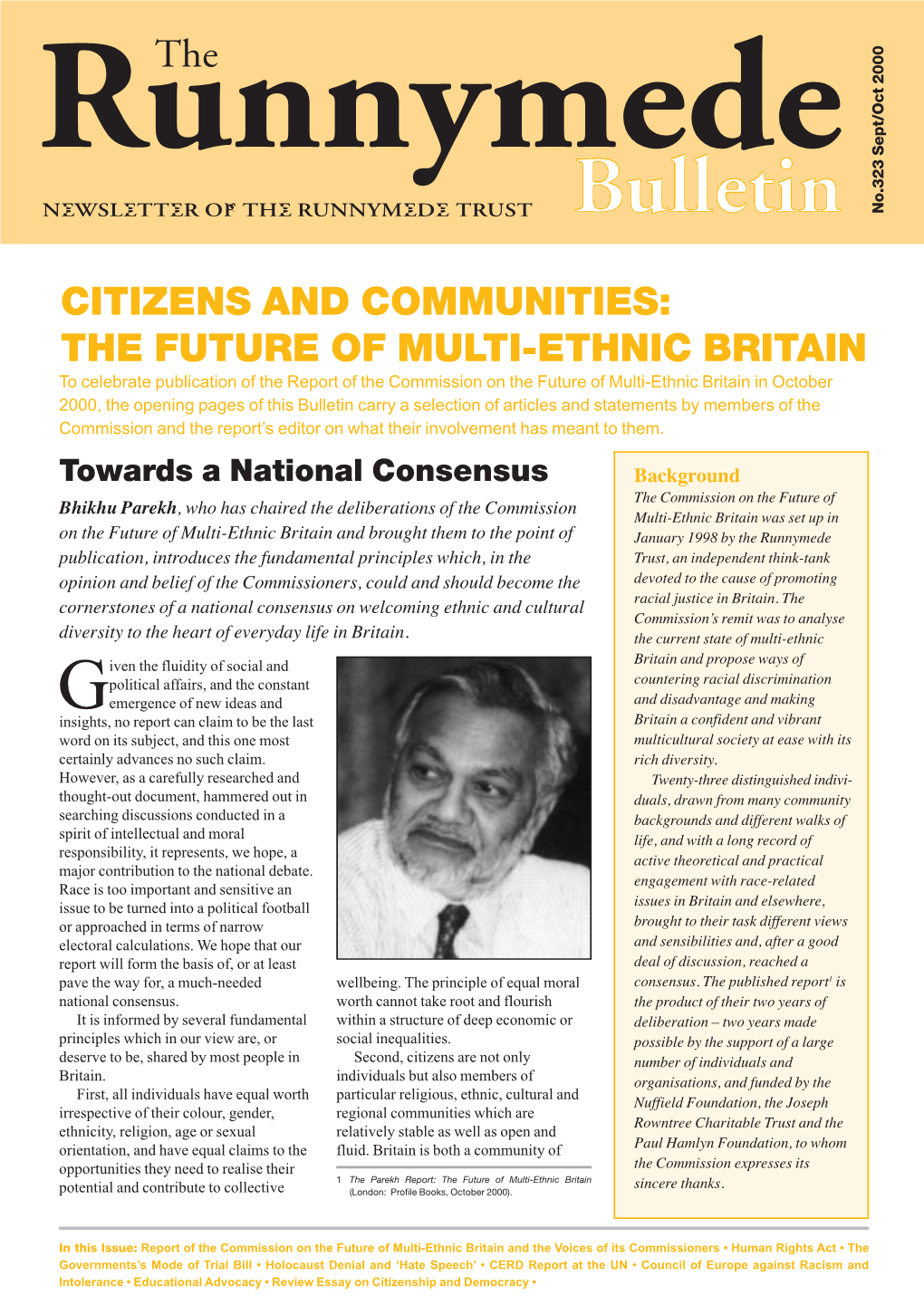 The Future of Multi-Ethnic Britain