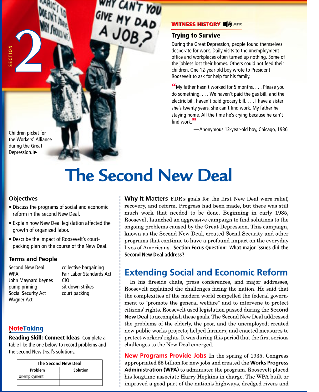 The Second New Deal