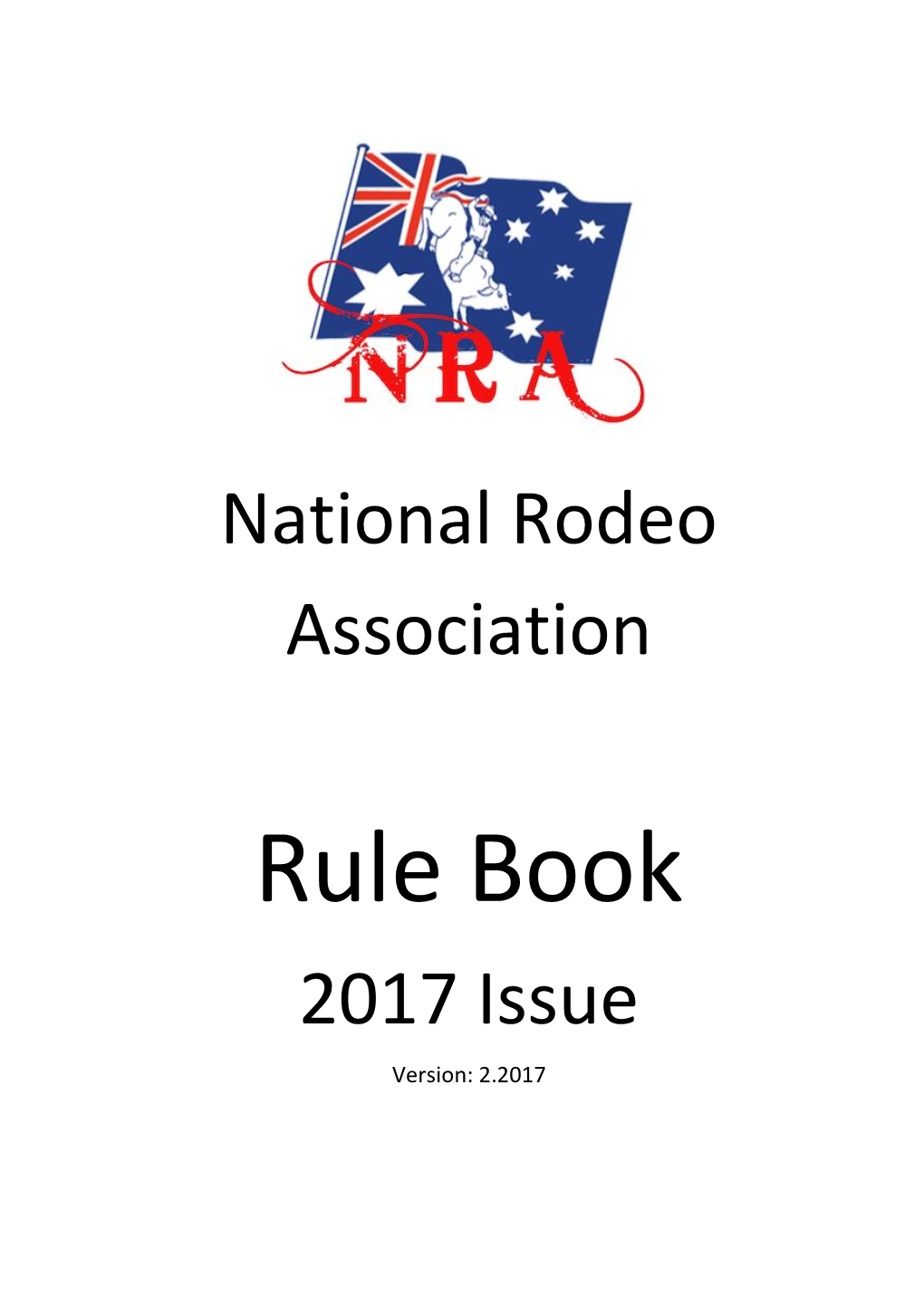 Rule Book 2017 Issue Version: 2.2017