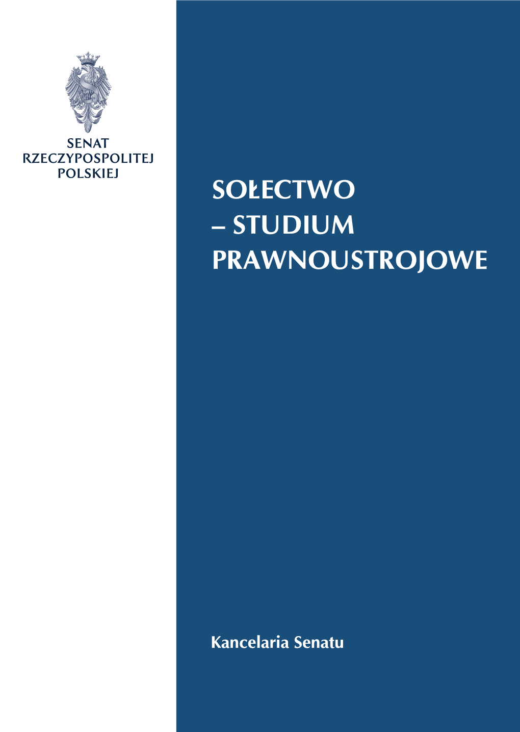 Sołectwo– Studium Prawnoustrojowe